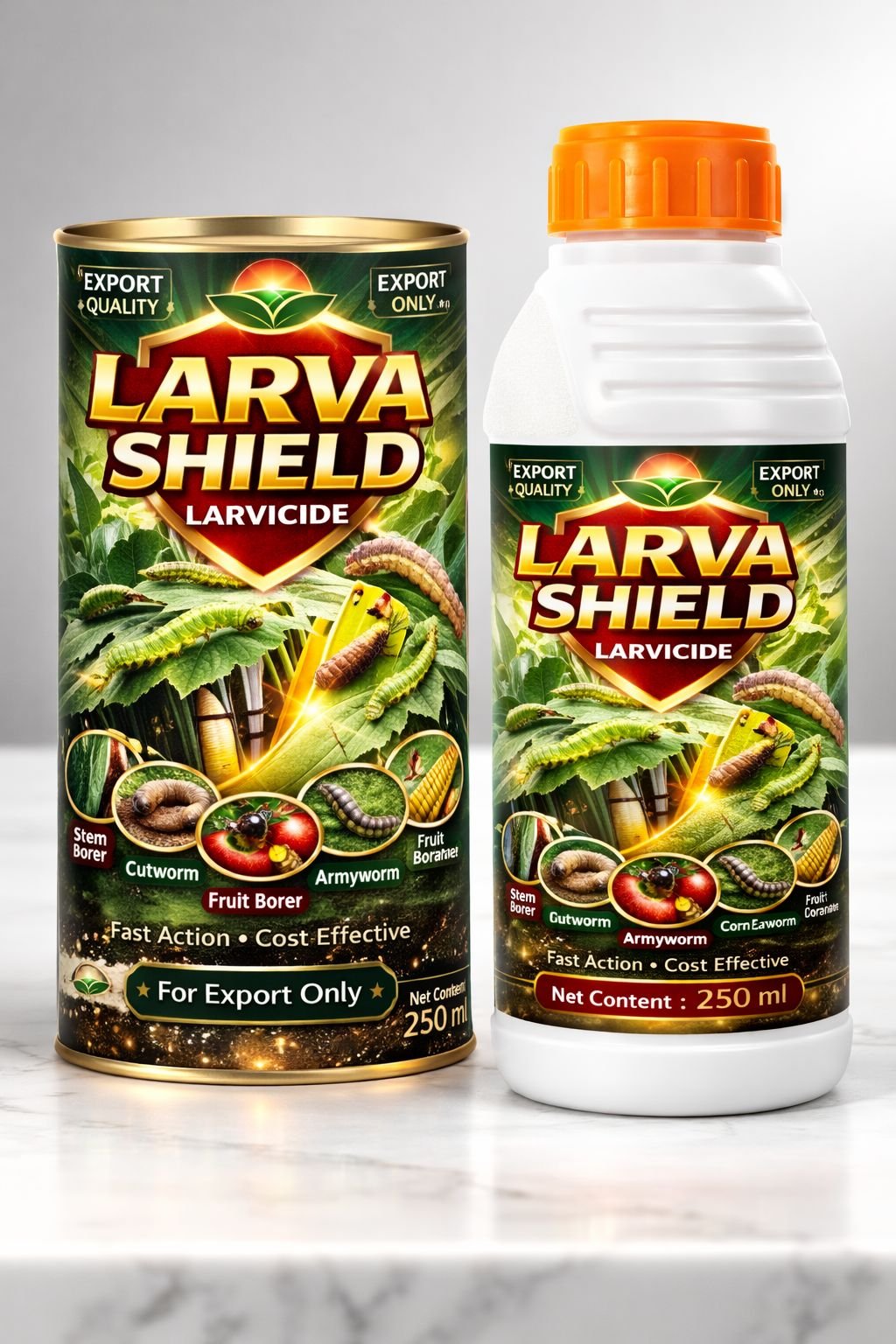 Larva shield